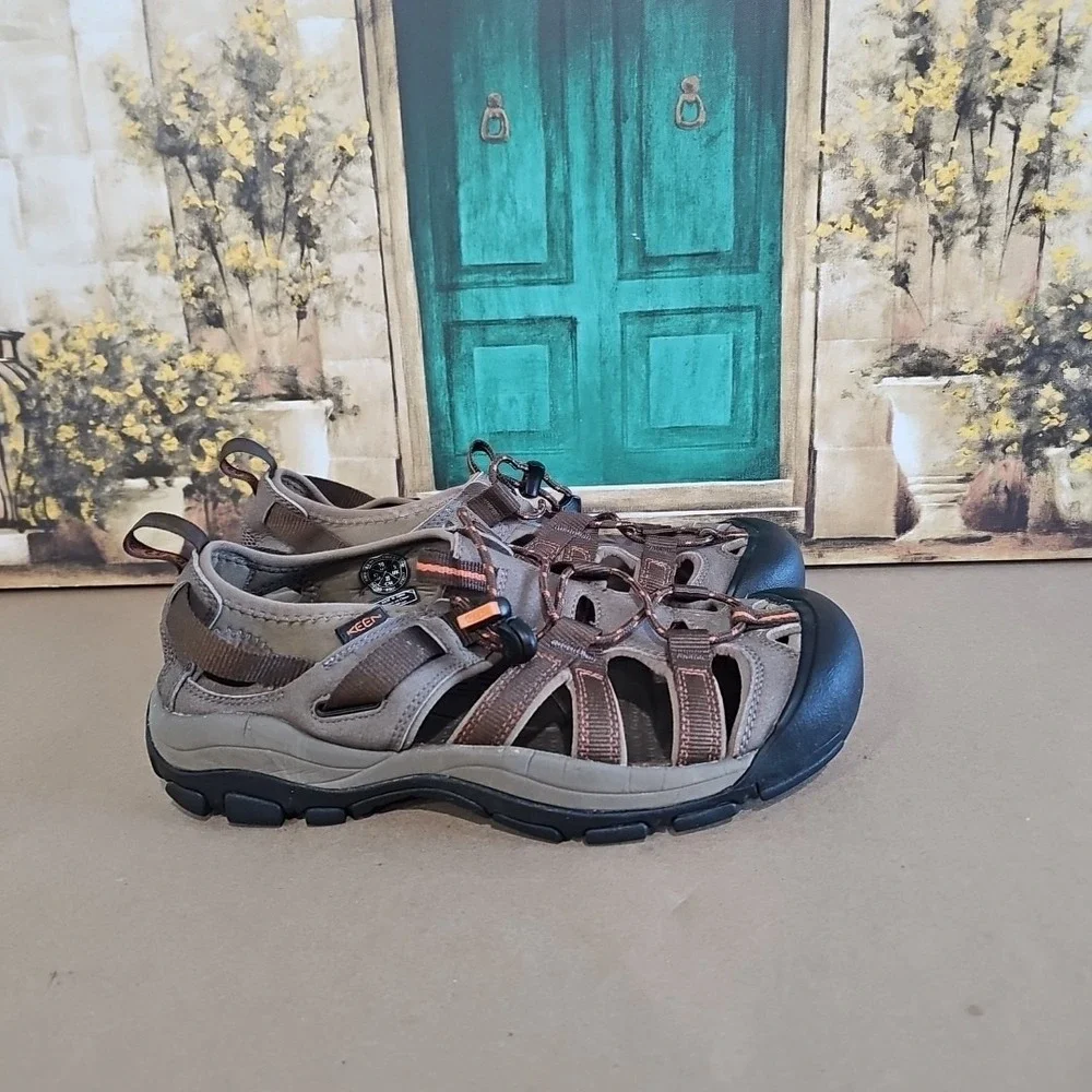 KEEN Owyhee Brown Athletic Hiking Multisport Sandal US 10